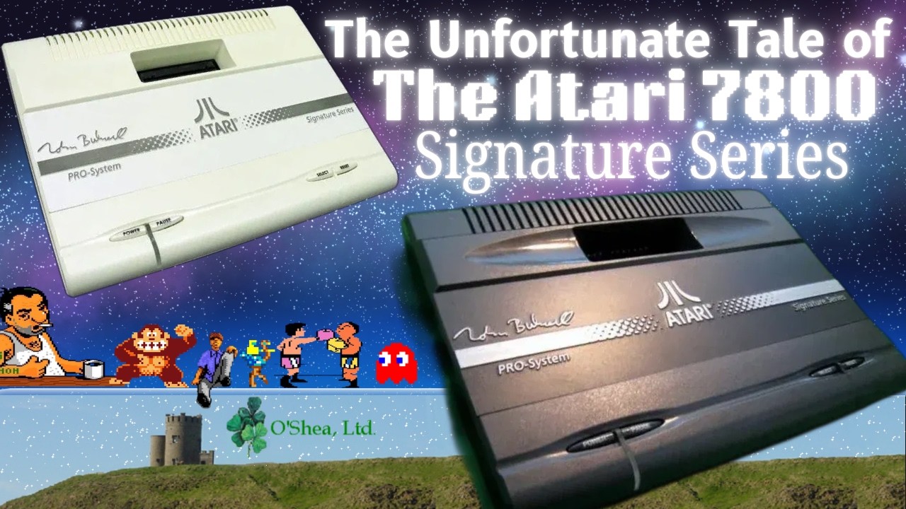 Невыпущенное издание Atari 7800 Signature Edition!
