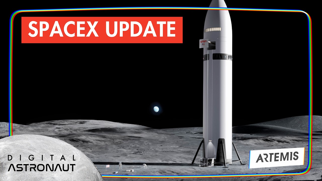 Мы наконец знаем, как выглядит лунный модуль SpaceX, и у меня есть опасения | Artemis Update