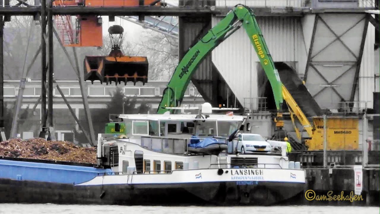 Binnenschiff GMS LANSIGH Emden riverbarge PE7173 MMSI 244050205 ENI 2329462