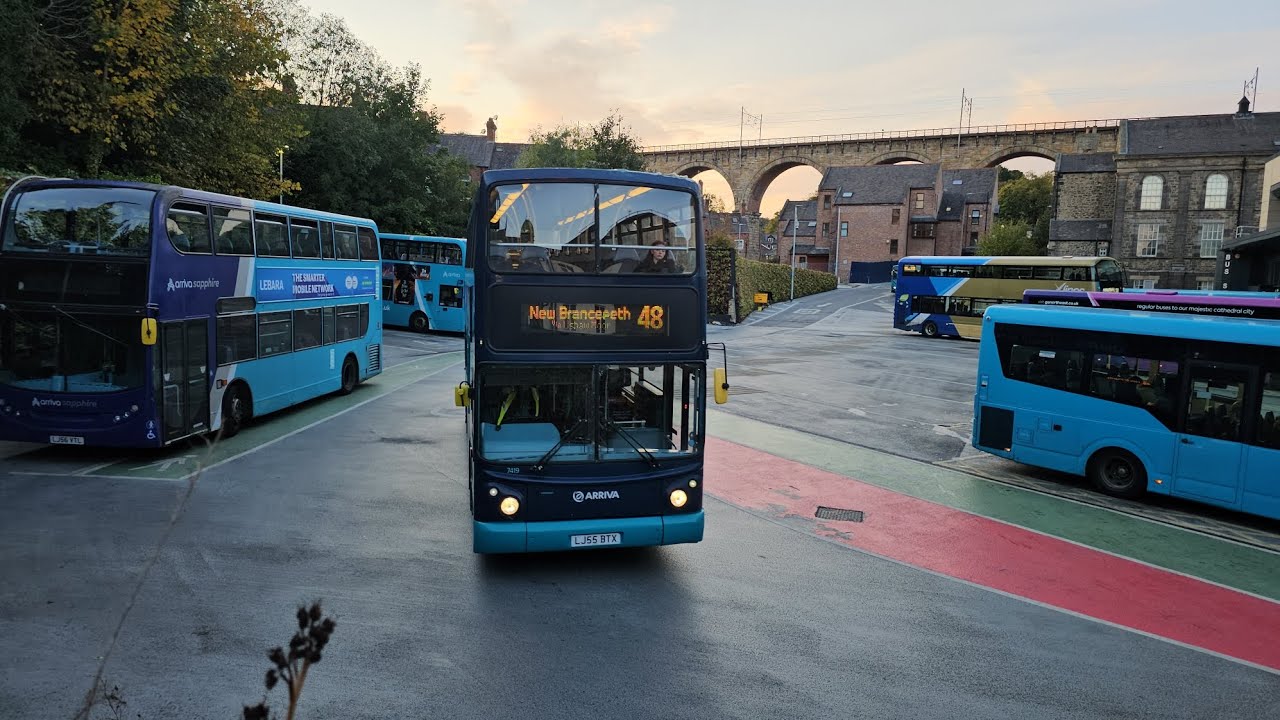 Evening Buses at Durham | End of an Era for Arriva North East Volvo B7TL ALX400s!