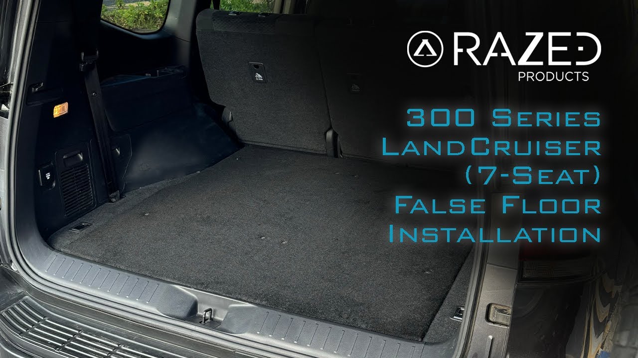 Toyota Land Cruiser 300 Series False Floor Installation