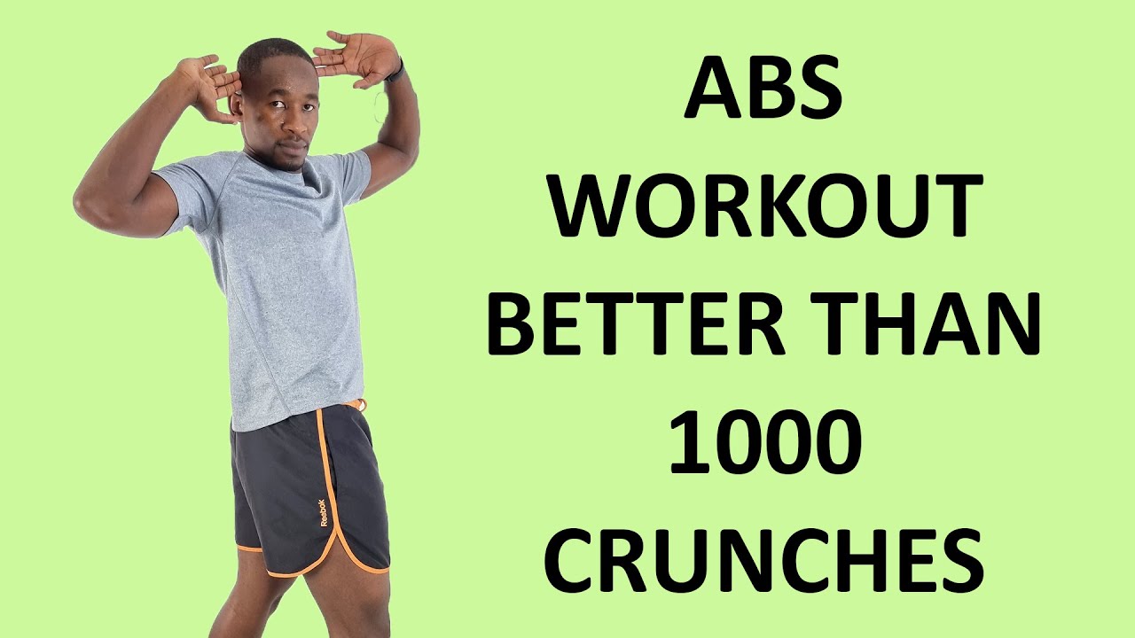 30 Minute TONED ABS TABATA WORKOUT Better Than 1,000 Crunches