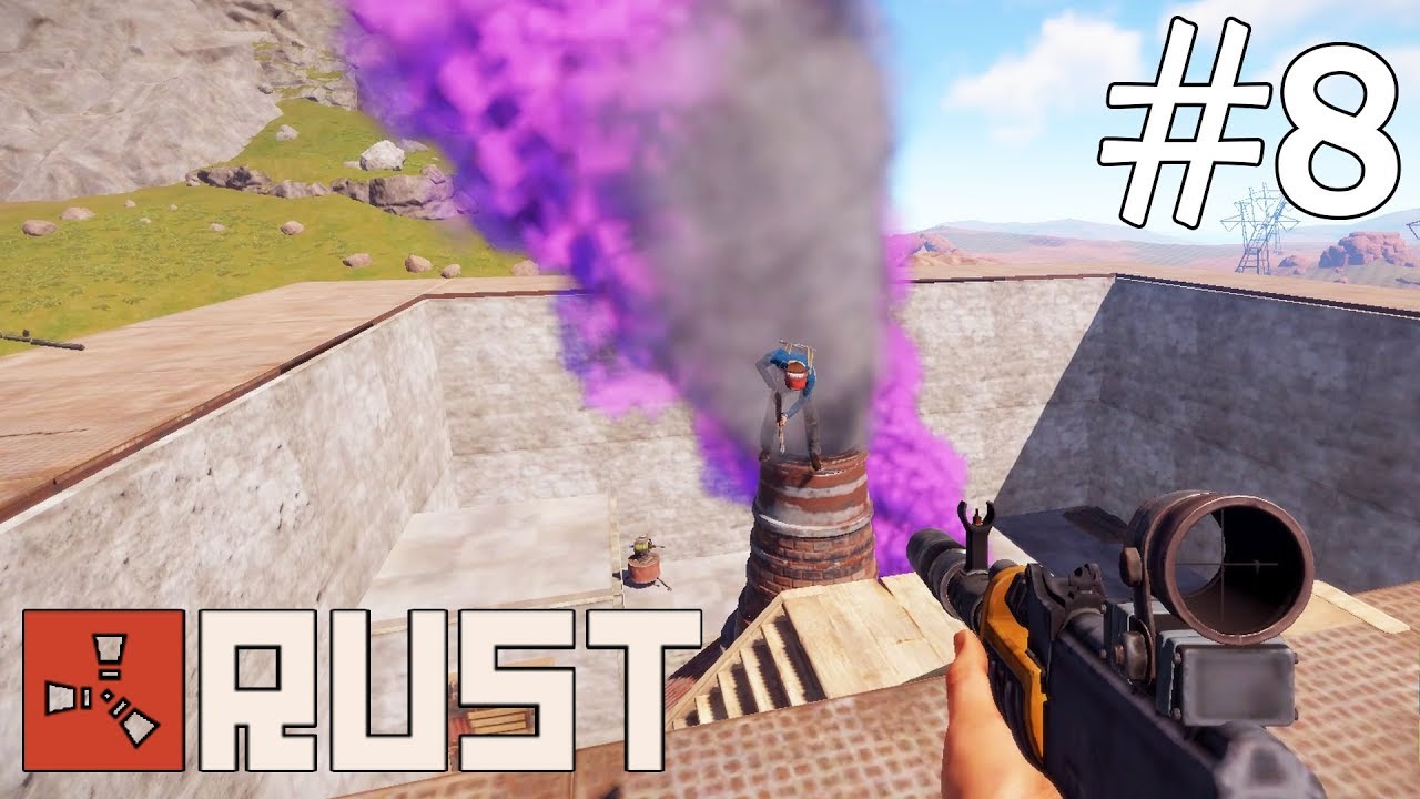 PŘIVOLÁME AIRDROP | RUST #8 | Mates, Clox, Lamsik a Kozyman