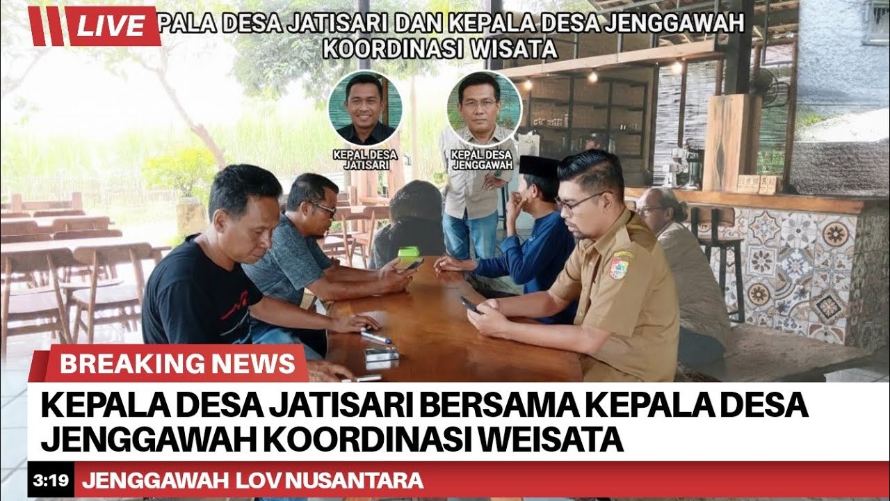 Serius Tapi Santai! Kepala Desa Jatisari dan Jenggawah Bertemu