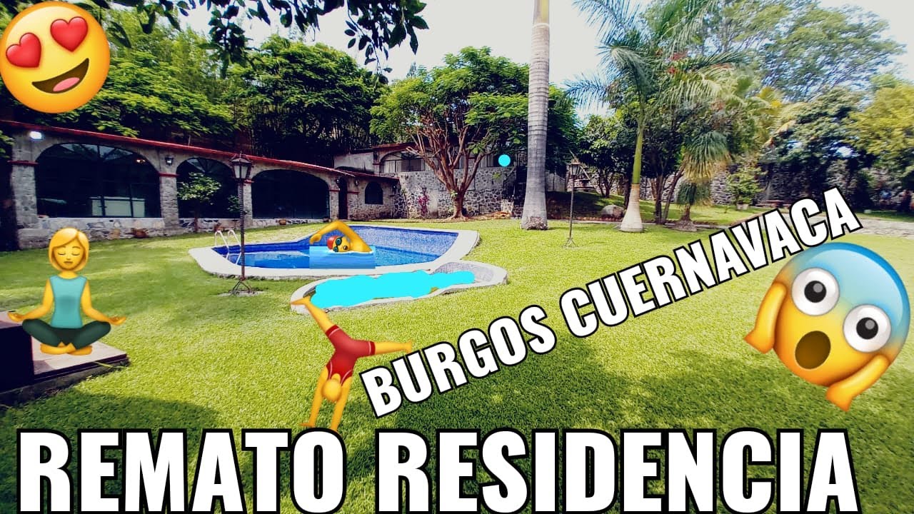 REMATO RESIDENCIA  $ 6,000,000 A TRATAR BURGOS CUERNAVACA