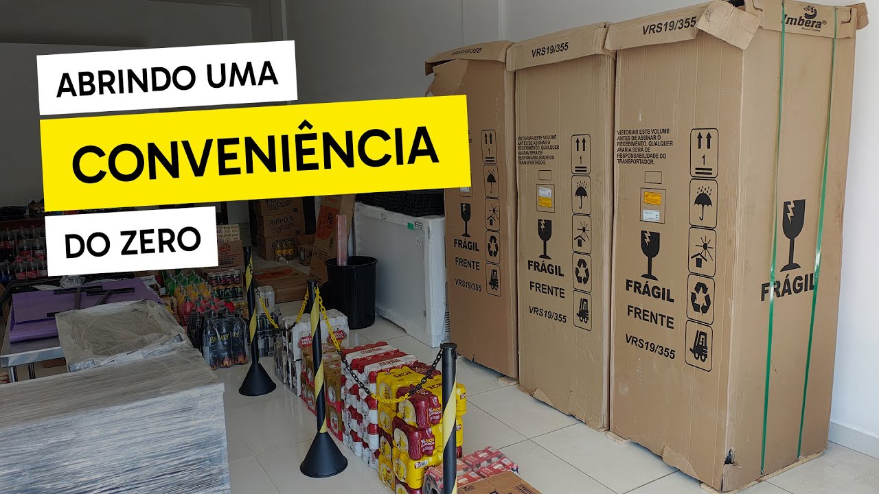 Estamos abrindo uma loja de conveniência