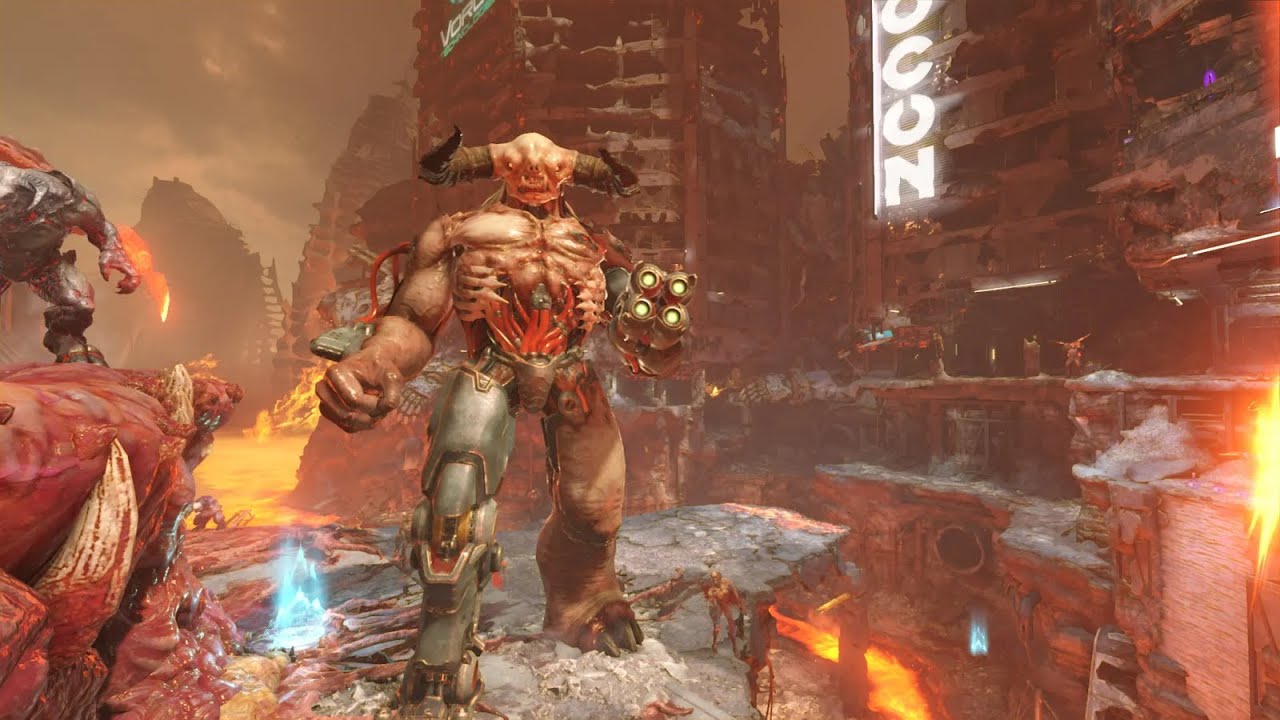 DOOM Eternal - Super Gore Nest Slaughter map by Delta
