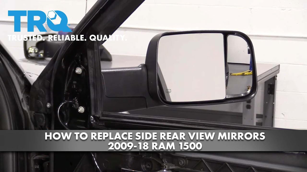 Как заменить зеркала на прицепе RAM 1500 2010-18