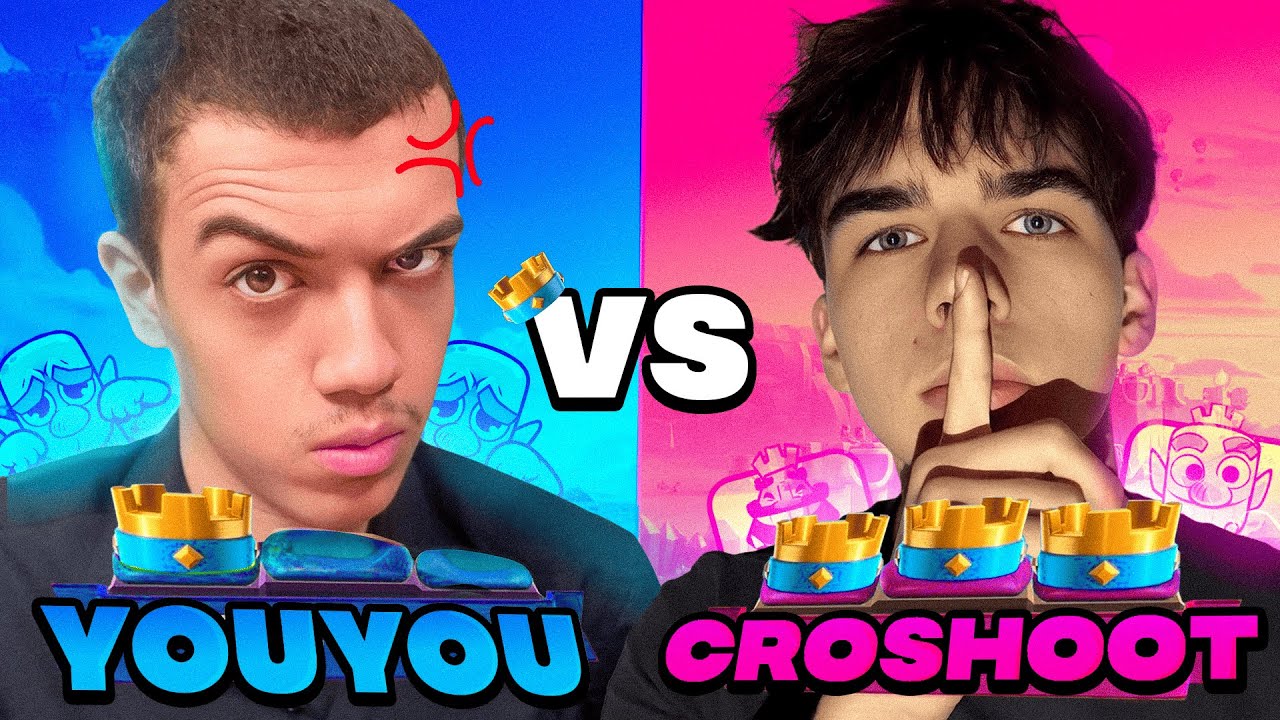 QUI GAGNES ENTRE YOUYOU vs CROSHOOT ( la revanche )