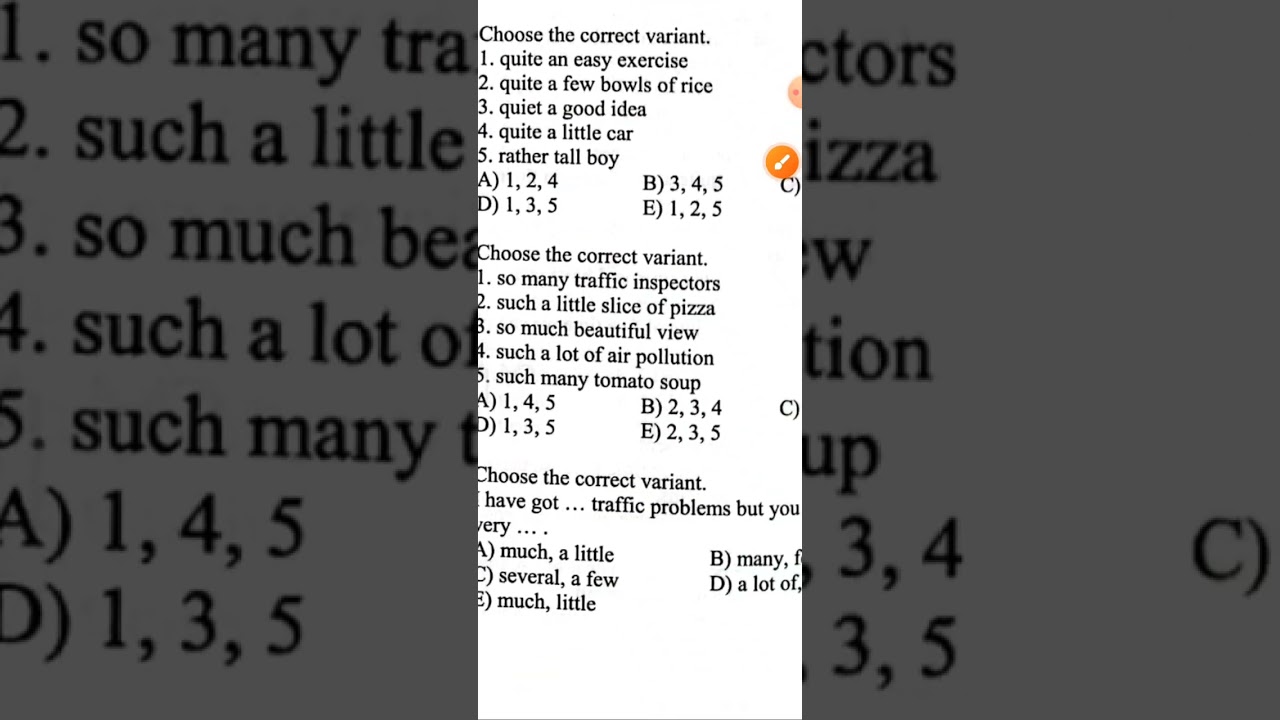 So,such,very,too,only+ quantifiers test izah