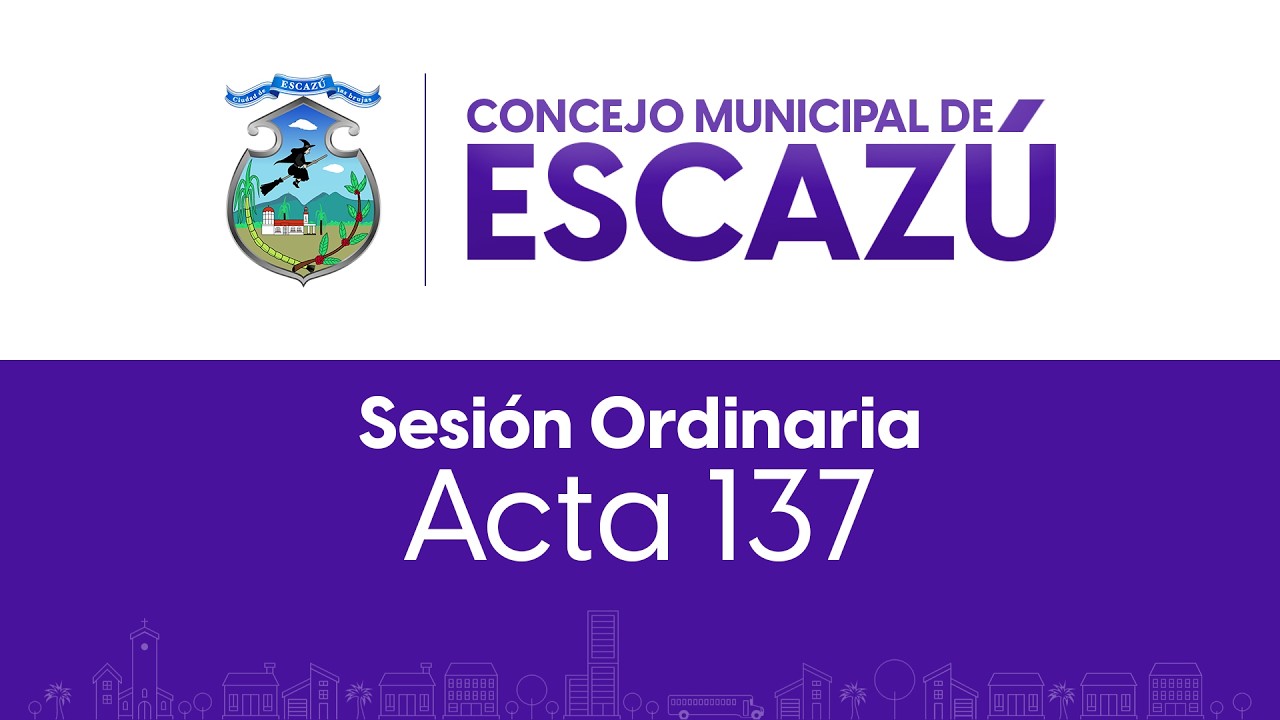 Concejo Municipal Sesión Ordinaria