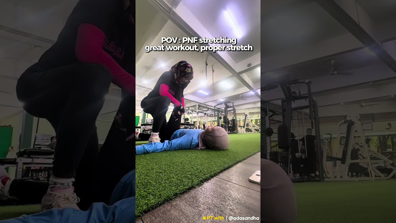 5 Minit PNF Stretching Lepas Workout = Kurang Sakit Badan 