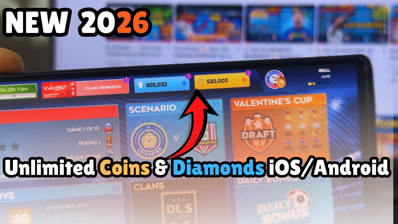 DLS 26 Hack 2026 - Unlimited Coins & Diamonds iOS/Android (Without DLS 26 MOD APK)