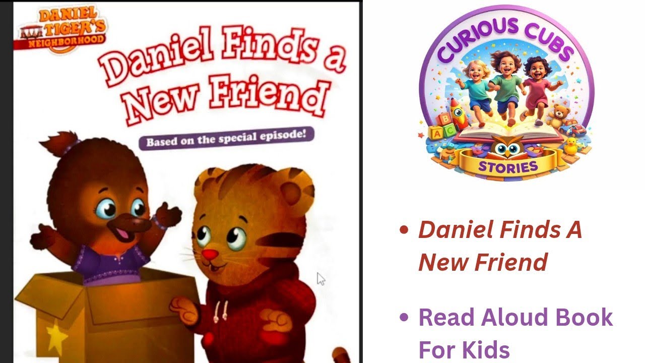 Daniel Tiger Read Aloud Story for Kids and Toddlers | Social Stories for Toddlers | New Friend 