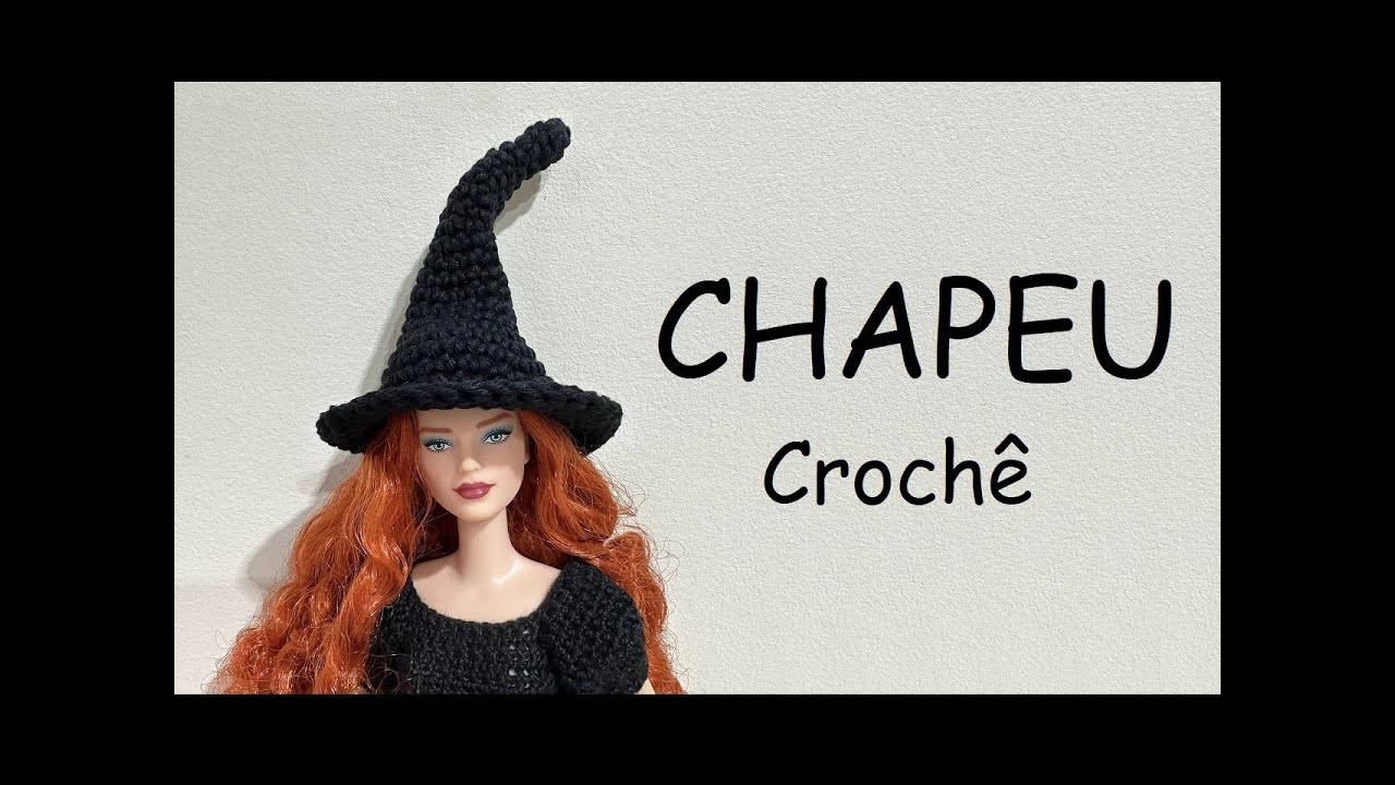 Chapeu Halloween - passo a passo