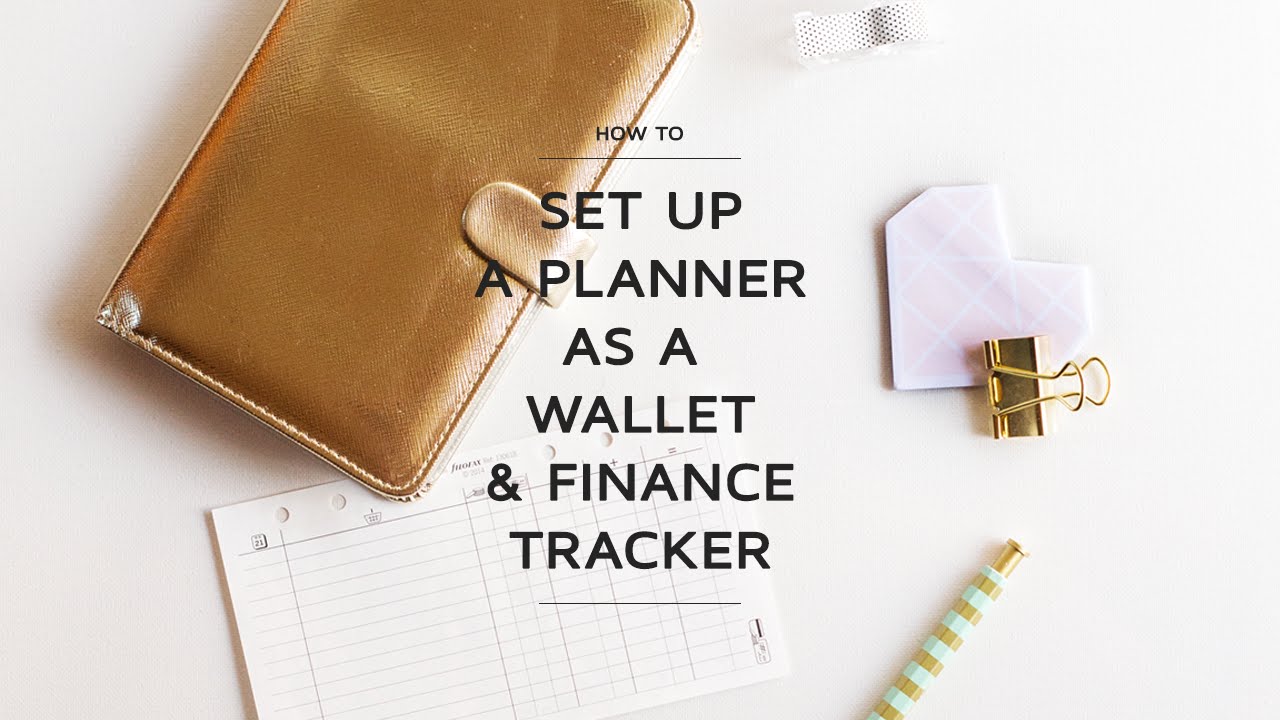 How to Set up a Planner as a Wallet and Finance Tracker