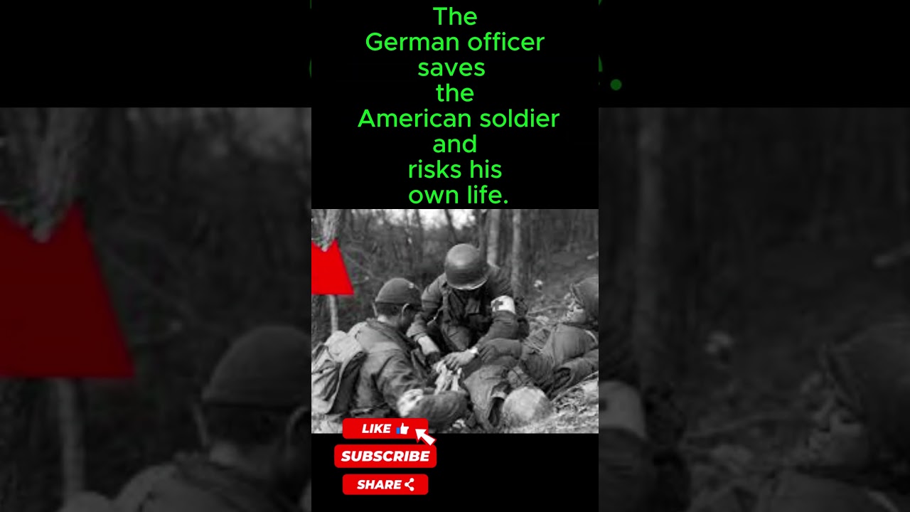 “The German Officer Who Gave His Life to Save an Enemy | WWII’s Most Human Moment”
