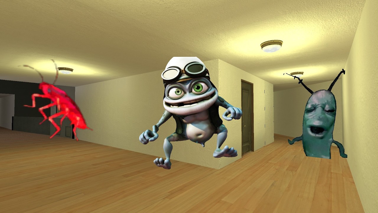 MY NAME IS CRAZY FROG PLANKTON AND TAPAKAH GMOD #panicgmod #gmod #nextbots