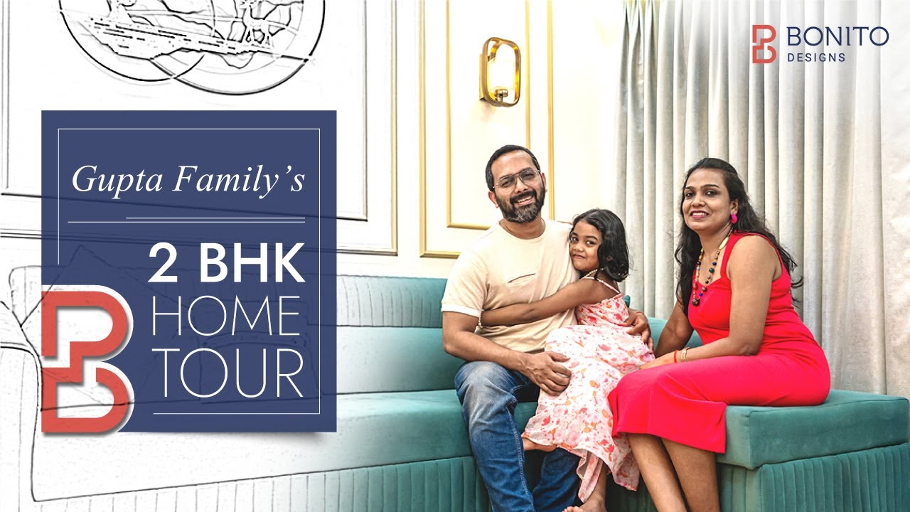 European Style Meets Modern Charm | 2BHK Interiors in Mumbai | Bonito Designs
