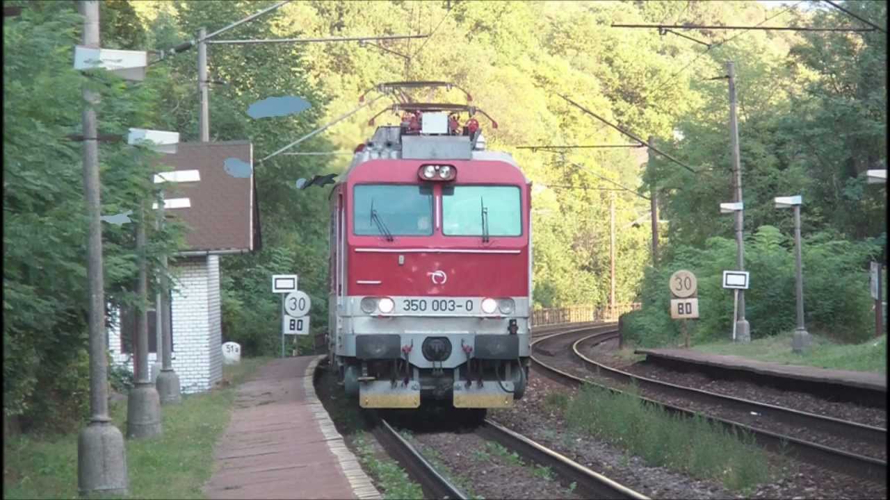 Hlášení o zpoždění 80 minut vlaku EC 270 AVALA - Břeclav