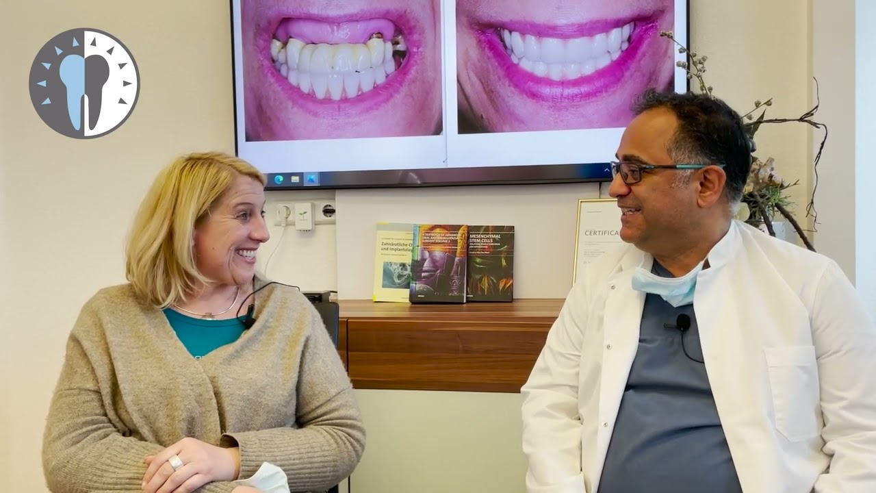 Gummy-Smile-Korrektur mit All on 4® 