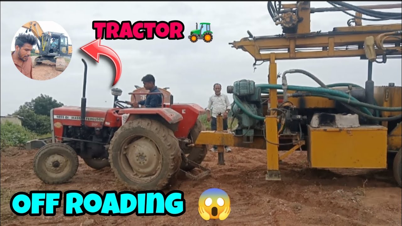  Nagpur Railway line Par Off Roading Me Tractor Fas Gaya 😭