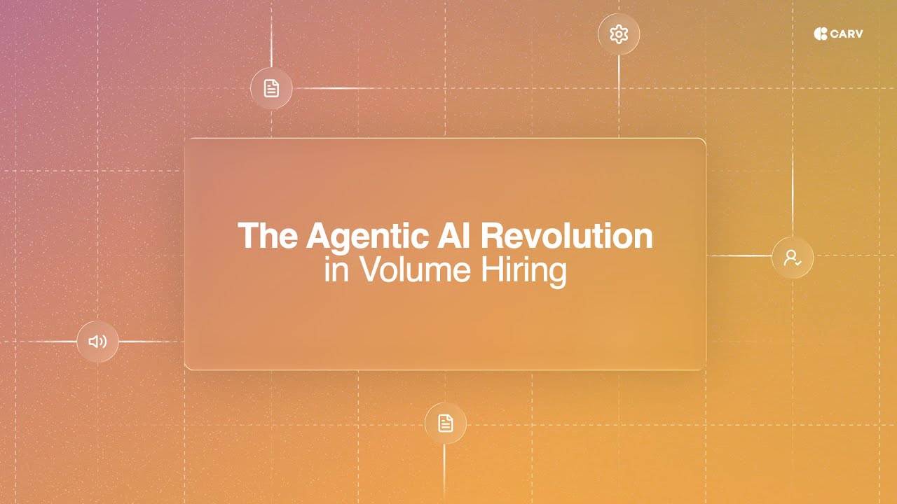 The Agentic AI Revolution in Volume Hiring