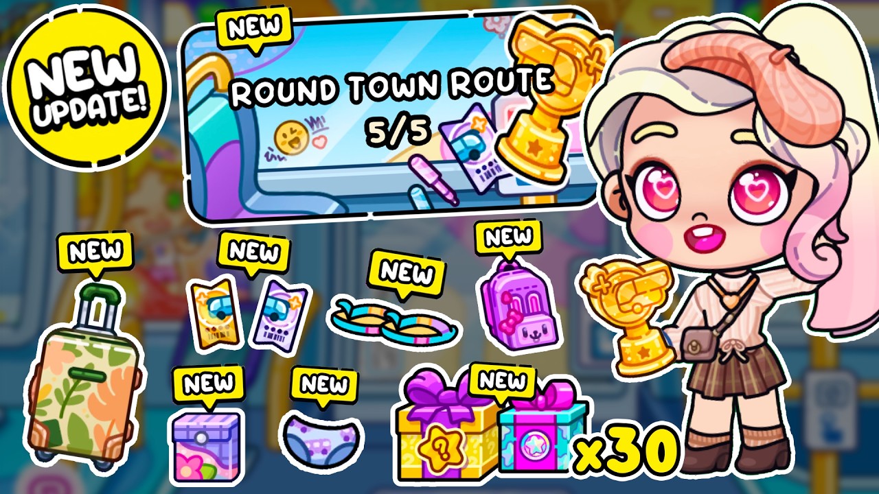 ⭐UPDATE! ALL CITY BUS SECRETS UPDATE in AVATAR WORLD | PAZU