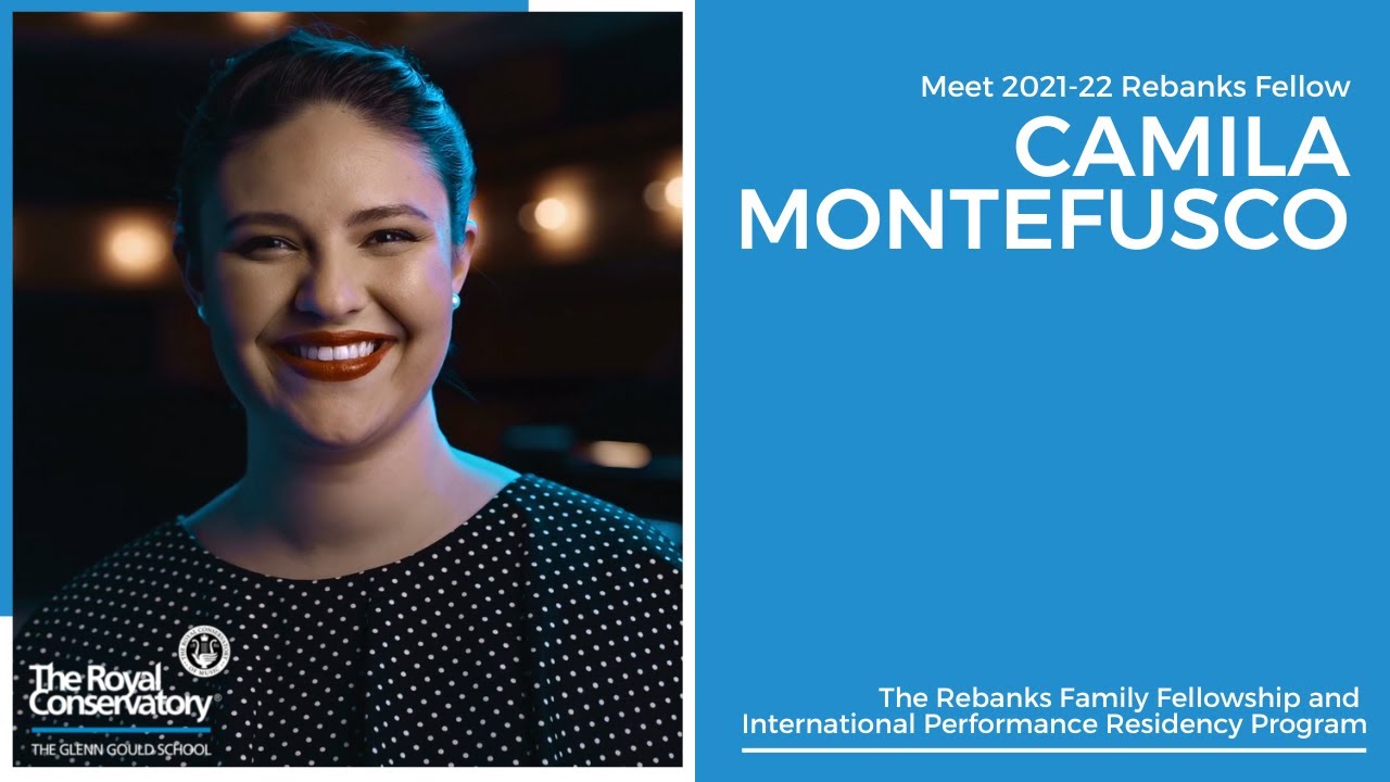 Meet 2021-22 Rebanks Fellow Camila Montefusco, Mezzo-Soprano
