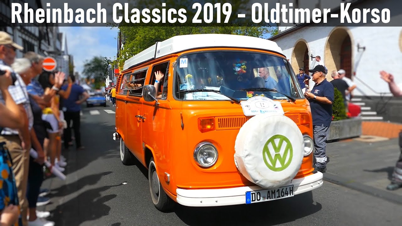 Rheinbach Classics 2019 - Kompletter Oldtimer-Korso