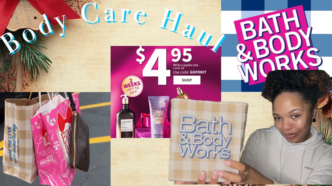 Bath & Body Works || $4.95 Total Body Care Sale HAUL || EMILY IN PARIS, BLACK CHAMOMILE & MORE