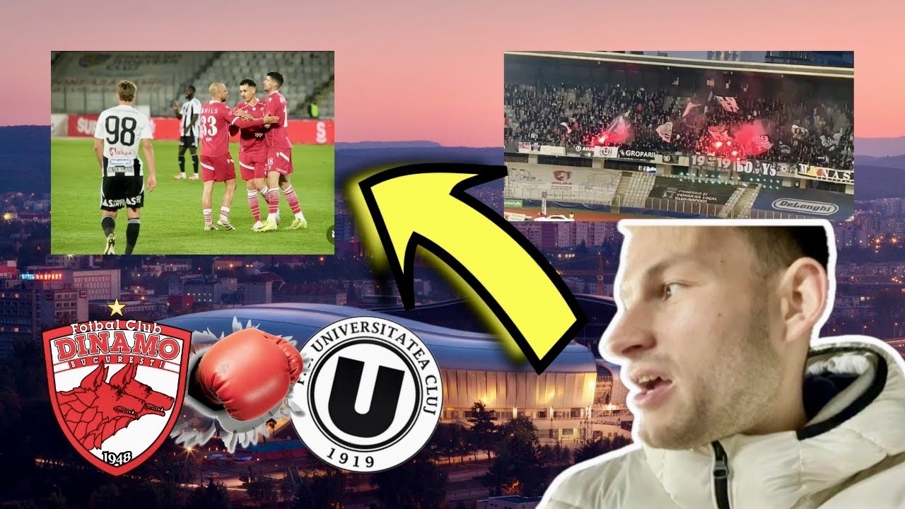,,Câinii roșii” răpun ,,studenții” în ,,sesiune”| U Cluj - Dinamo 2-4| ,,Ce băieți miștooo…”