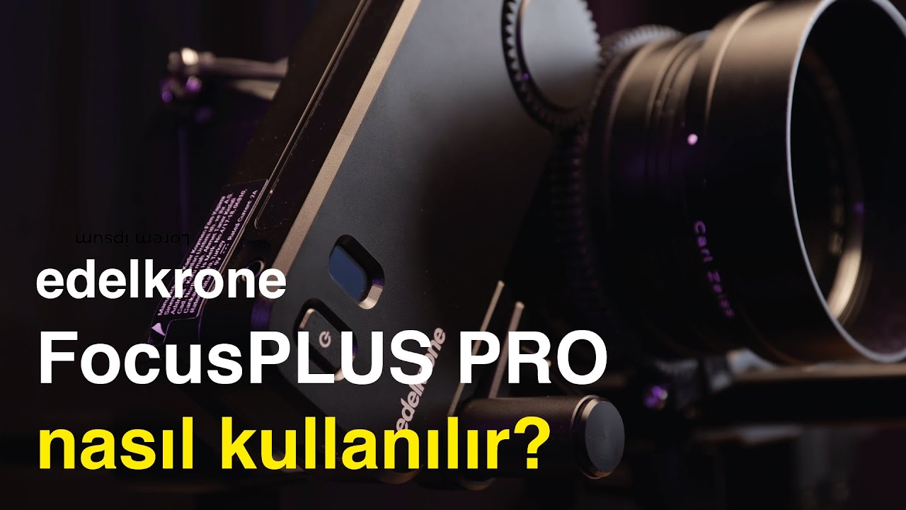 Edelkrone FocusPLUS PRO nasıl kullanılır?