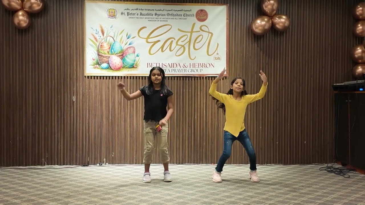 lENA & EVELYN | Bethsaida- Hebron Unit-Easter program-2025-St. Peters' Church-Bahrain