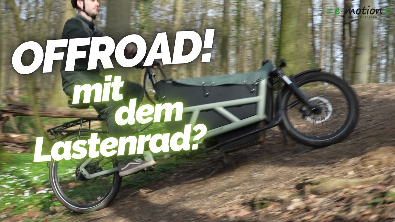 Riese & Müller Load Test Offroad 🏔️ | Mit einem Lastenrad ins Gelände?
