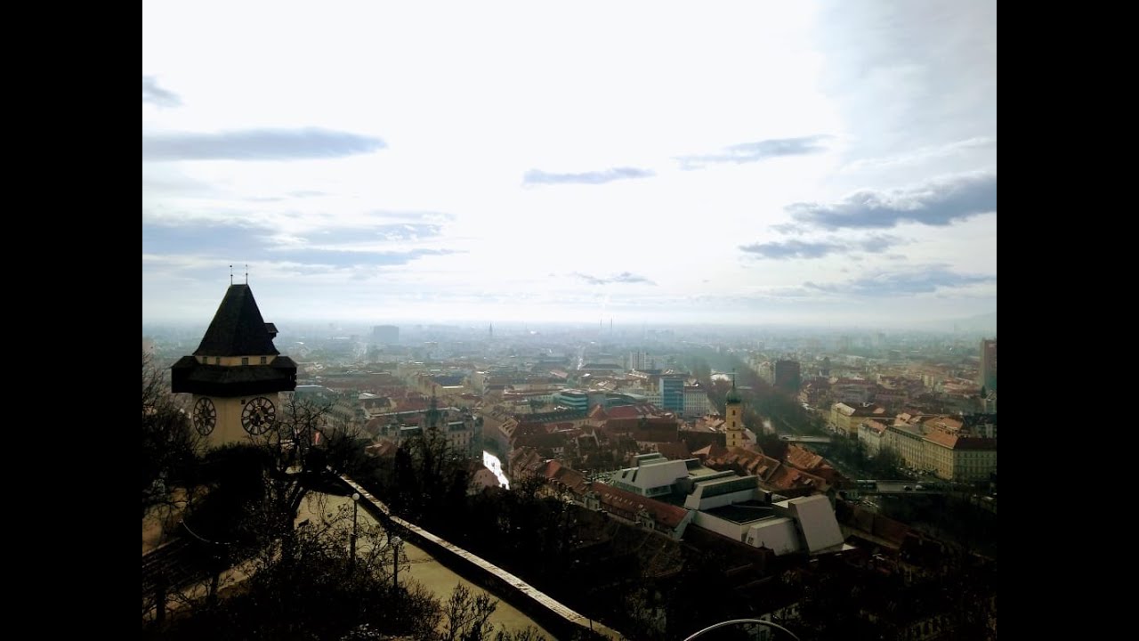 SCHLOSSBERG [Castle Hill] Walking tour | Graz | Austria | Europe