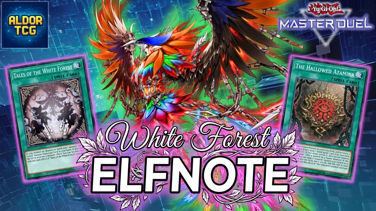 NUEVO White Forest Elfnote 🌸 Yu-Gi-Oh! Master Duel Replays