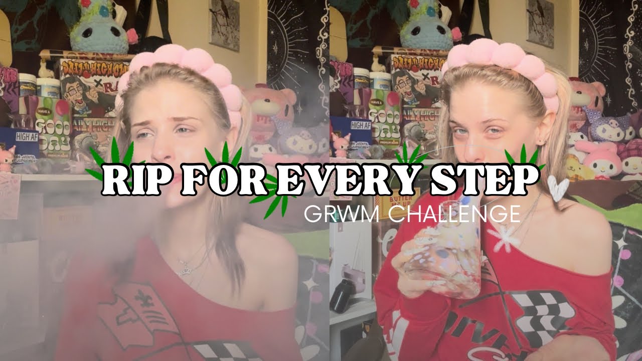 A GRWM BUT I TAKE A HIT EVERY STEP… | Madi Arielle