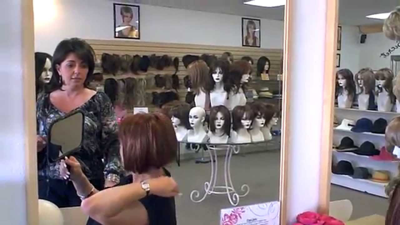 Donna Helps a Wig Client in Our Thousand Oaks Store