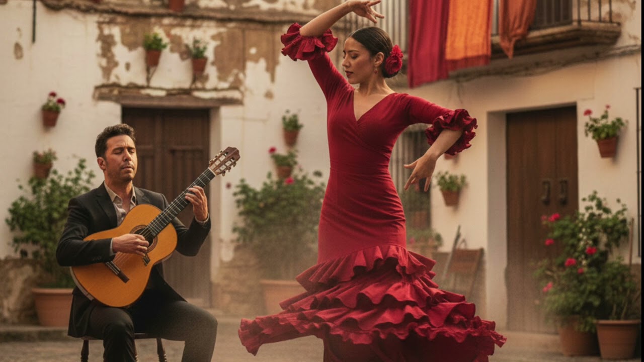 S. Salaaoui - Flamenco _ Fire Beneath My Fingers #FlamencoGuitar #Clarinet #InstrumentalMusic