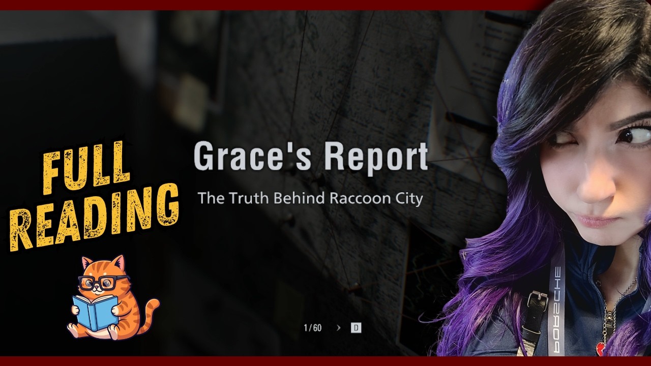 Reading All 60 Pages of Grace’s Report So You Don’t Have To | Resident Evil: Requiem | KittyRawr