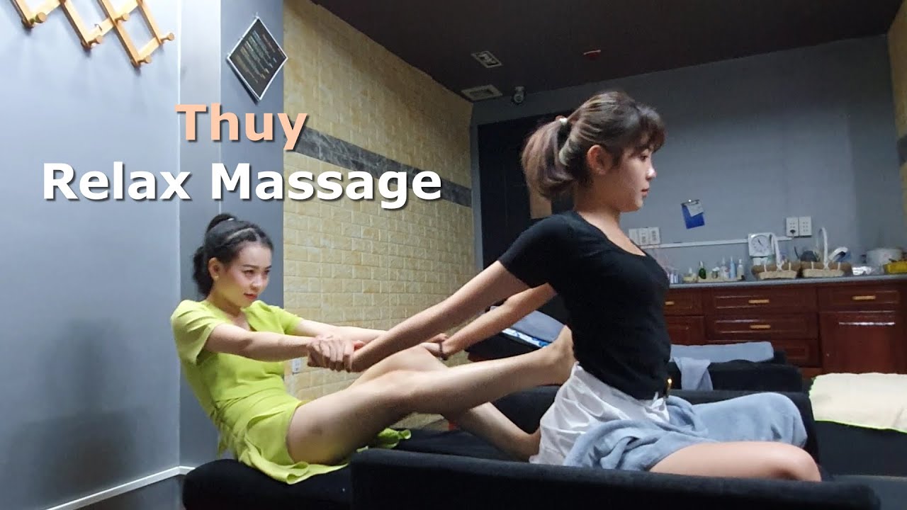 [Full video] my favorite massage girl, Thuy with Alice legendary 2. Relax Hunter