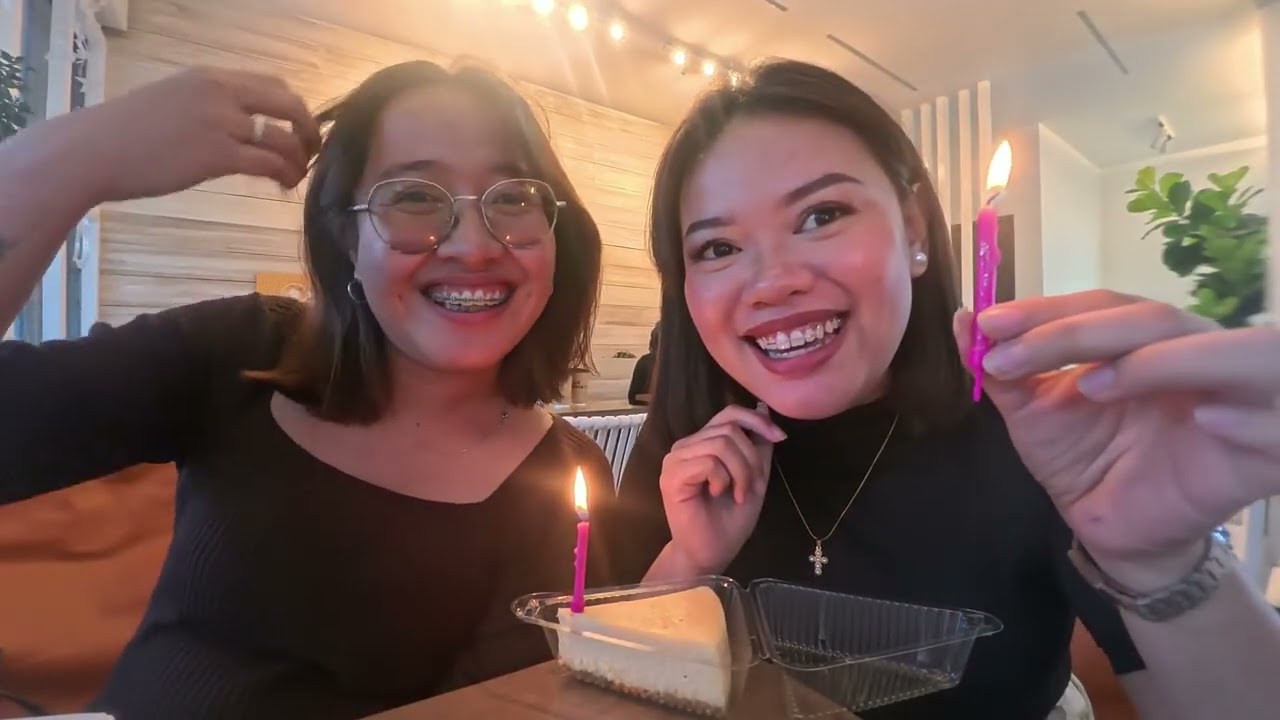 Catch up with Friends 🎀 | Achievement cake 🎂 Exchange Gifts 🎁 and Vision Board Making 💫