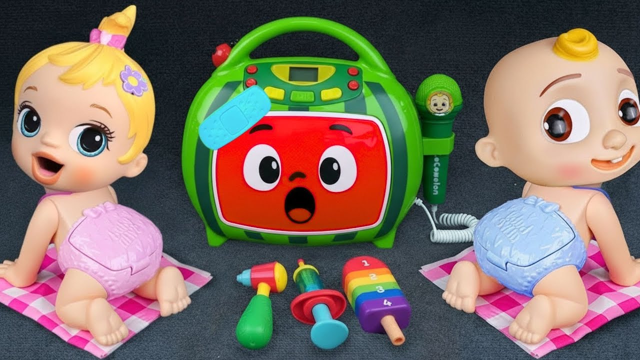 16 Minutes Satisfying with Unboxing Doctor Toys, Pinkfong Ambulance Playset ASMR | Review Toys