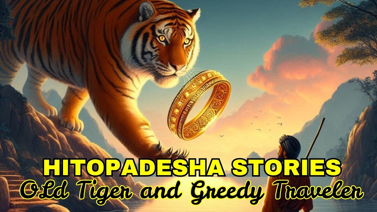 Hitopadesha Tales | Old Tiger and a Greedy Traveler
