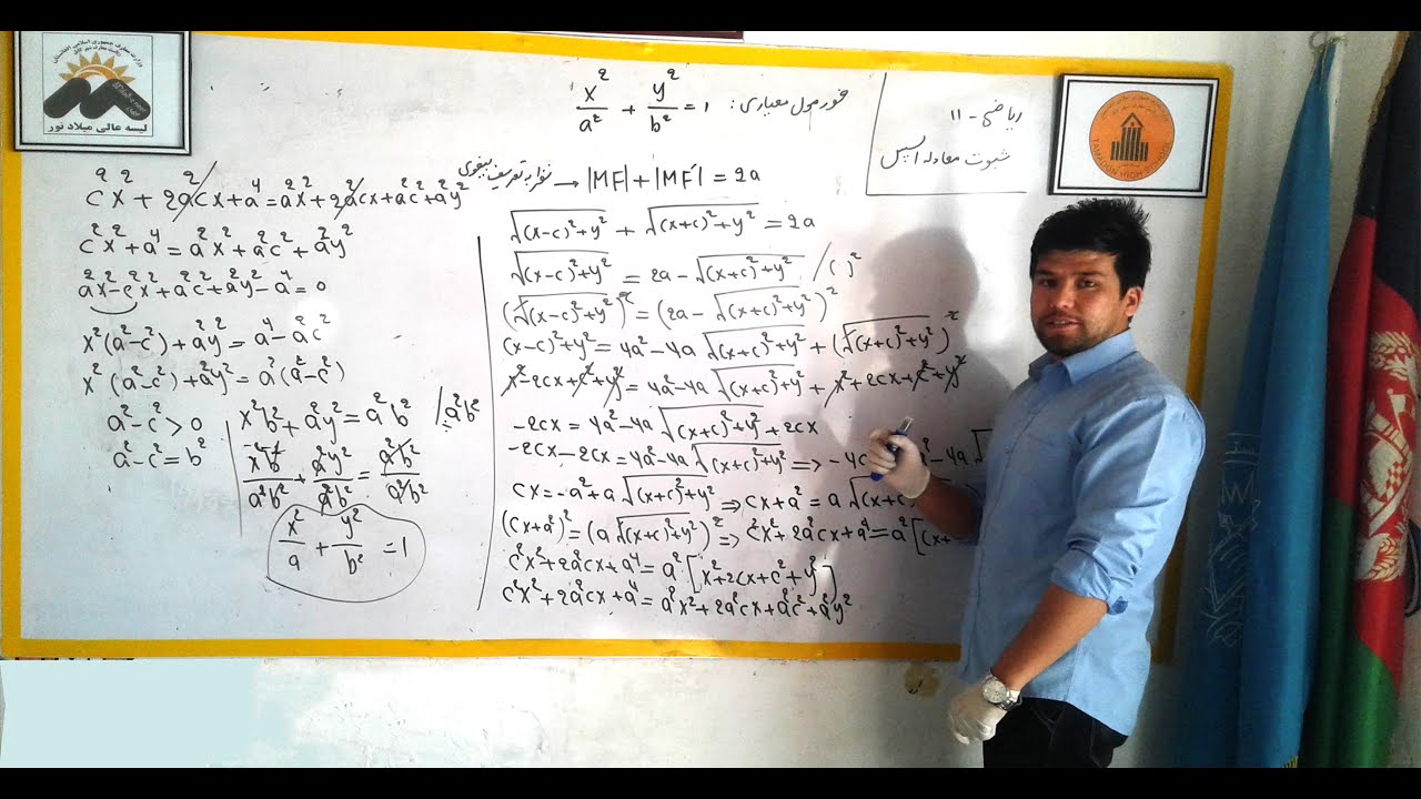 عن المرکزیت الیپس بیضوی