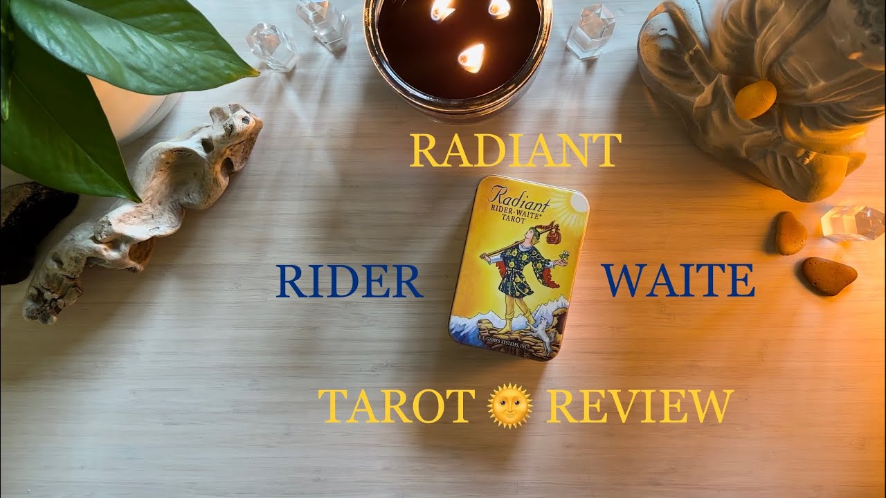 ✨🌞 RADIANT RIDER WAITE TAROT - Review & Flip Through 🌞✨