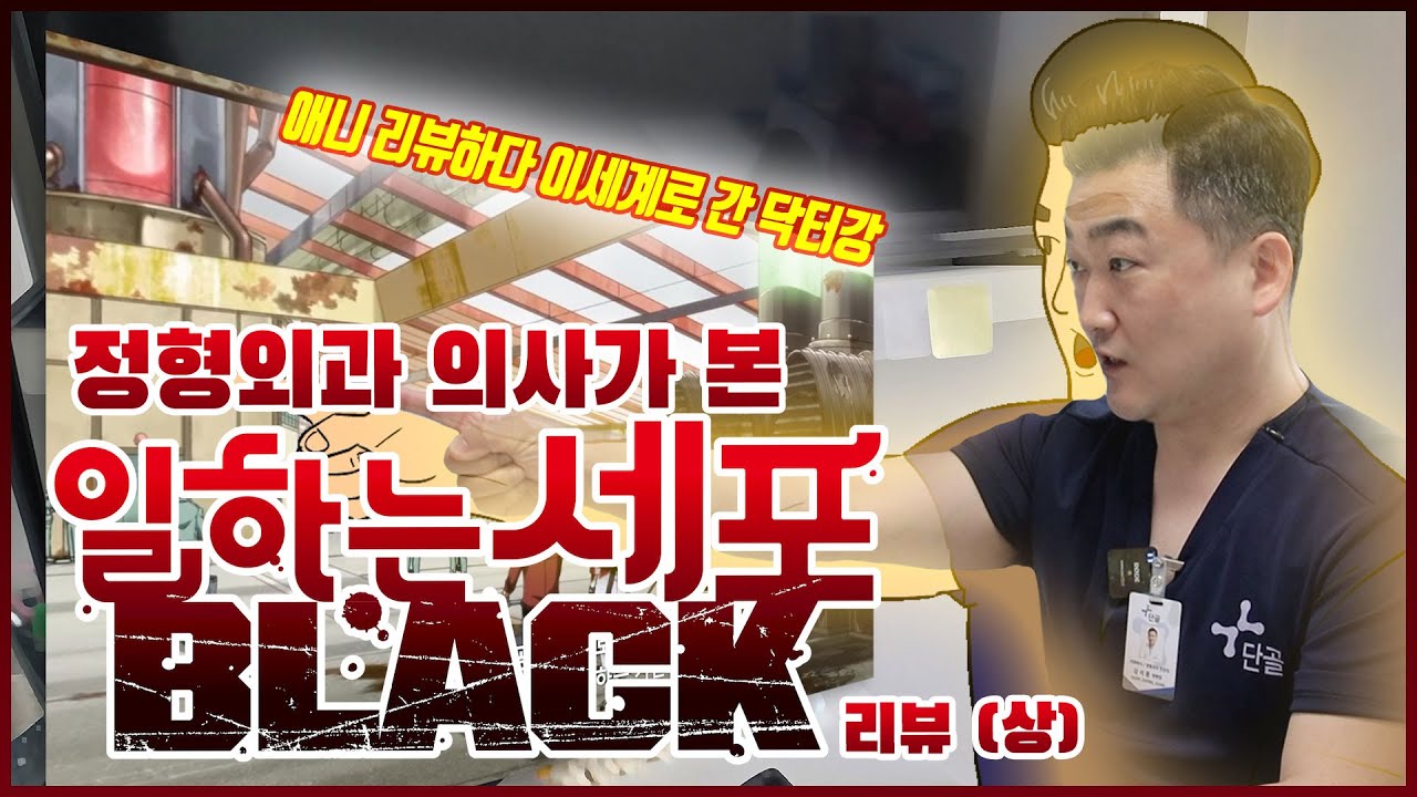 정형외과 의사가 리뷰하는 일하는 세포 블랙 (상) | 흡연자의 폐 상태는?