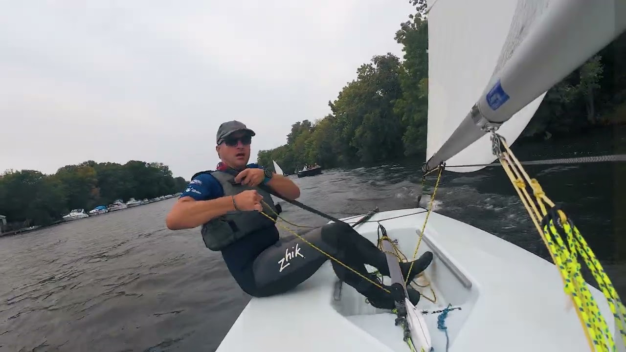 Tamesis Annual Regatta 2025 | ILCA Racing in Heavy Winds & Multiple Capsizes