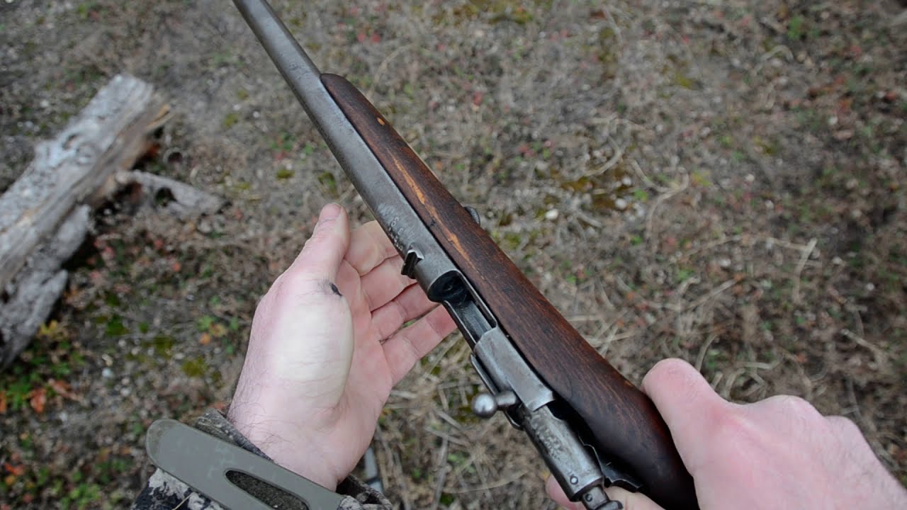 shooting the Winchester thumb trigger (ASMR)